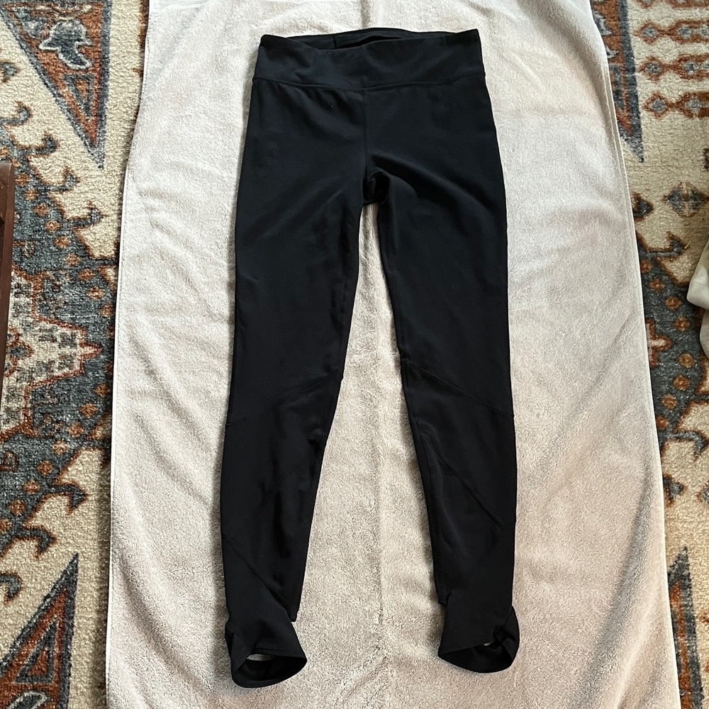 FP Movement by Free People Black Stirrup Leggings -sz S